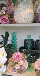 Zijden rozen/hortensiaboeketje