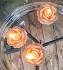 Drijfkaarsjes "Roos"