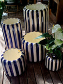 Streepjes vazen serie