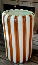 Streepjes vazen serie