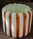 Streepjes bloempotten serie