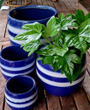 Twin Stripe bloempotten serie