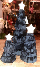 Velours kerstboompjes