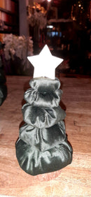 Velours kerstboompjes