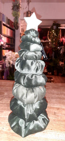 Velours kerstboompjes