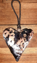 Black velours hanger