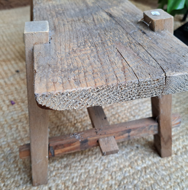 Houten bankje