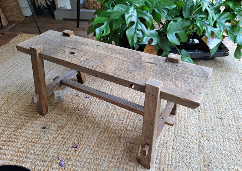 Houten bankje