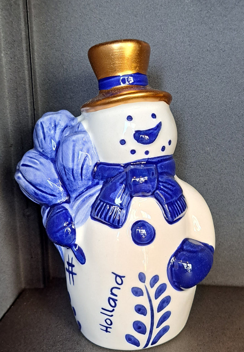 Delfts Blauwe Sneeuwpop