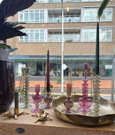 Glazen kandelaars by Lisa