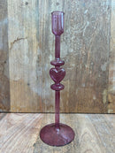 Glazen kandelaars by Lisa