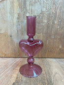 Glazen kandelaars by Lisa